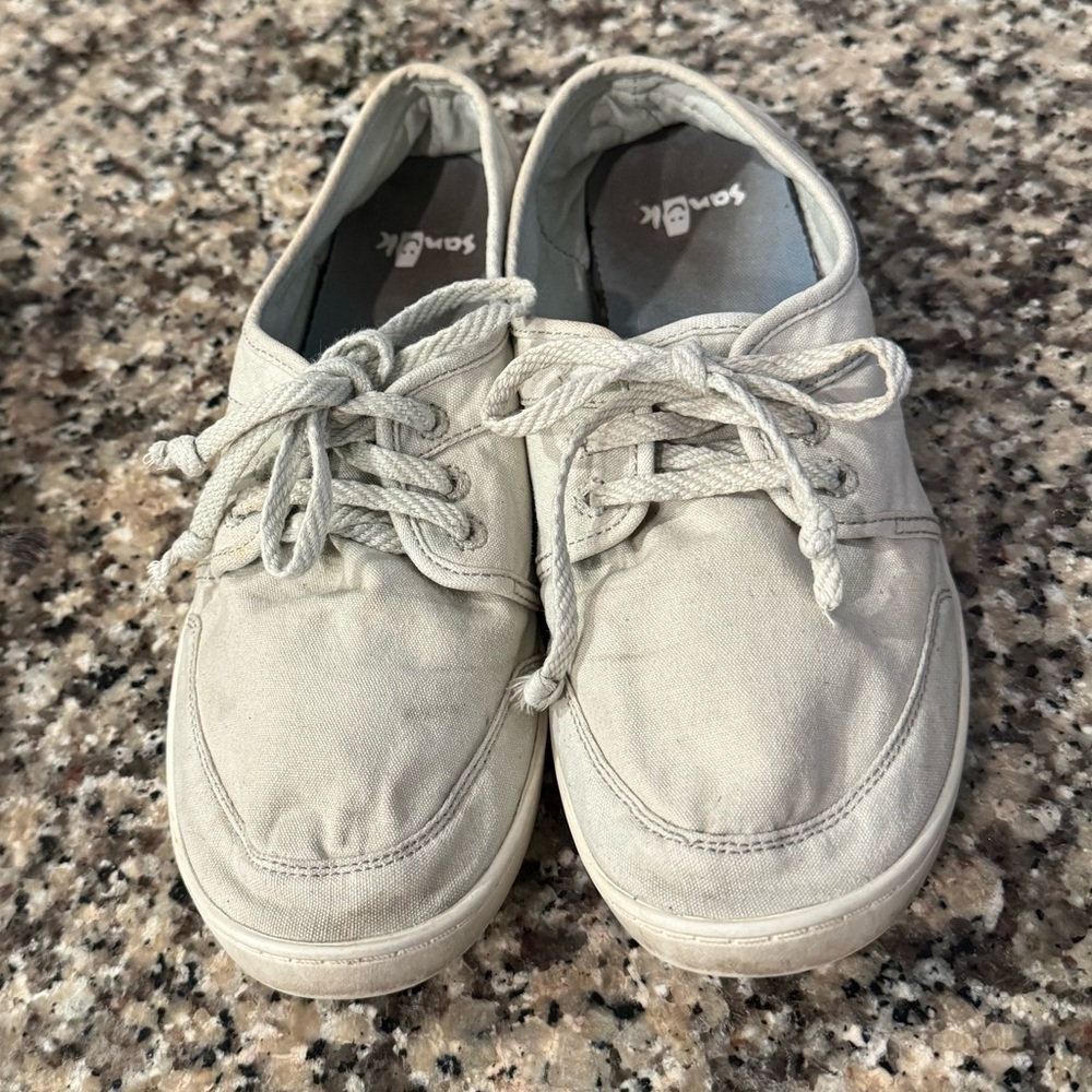 Sanuk shoes.
